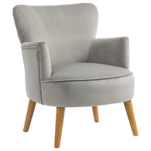 Caspian Velvet Accent Chair